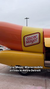 The Oscar Mayer Wienermobile touched down in metro Detroit, making its first stop in Livonia Thursday. Co-pilots Mustard Maddie and Pickle Pip, the official Oscar Mayer Hotdoggers, drove this 27-foot-long meat vehicle across the country – and now they’re here to wish Michiganders a “Bunderful Holiday Season” and a “Wienerful New Year!” Visitors of the Wienermobile can get their picture taken with the large hot dog on wheels as well receive a special Wiener Whistle. The Wienermobile plans to stak