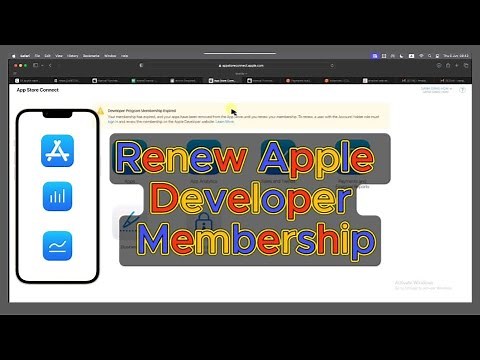 Renew Apple Developer Membership Tutorials 2024