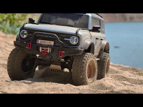 1/10 Scale RC DF-4S Ford Bronco Crawler | FULL TUNING in Epic Sand Adventure! | RC Offroad 4K