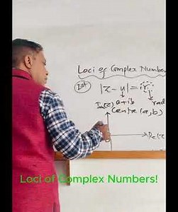 Locus of a complex number Part1@