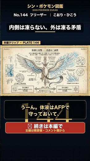 フリーザーは"内側は凍らない、外側は凍る"矛盾の生き物【比較生物学】#shorts