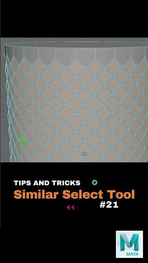 Stop Wasting Time! Use This Maya Select Similar Trick Like a PRO #shorts #tutorial
