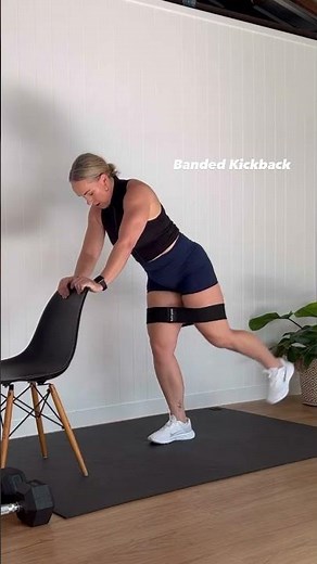 This #kneefriendly workout will target your legs and glutes minus the squats and lunges 😁