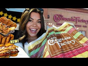 Ordering ALL the New Cheesecake Factory Appetizers… Was It Worth It?!