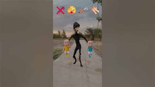 Tantangan Upin Ipin lari dari Hantu Tor Monitor Ketua‼️😱