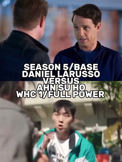 Daniel Larusso vs Ahn Su Ho #cobrakai #weakheroclass1