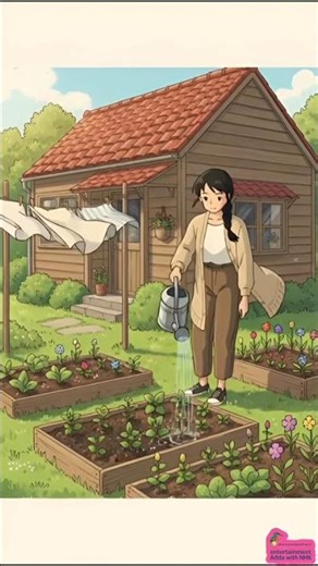 Cherry Blossoms Falling | A Quiet Spring Moment Under the Tree 🌸 | Peaceful Slow Living