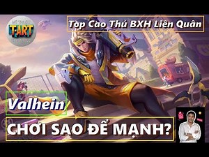 Valhein Top Lien Quan AOV 2025 - How to Play, Build Items, Gems & Combos