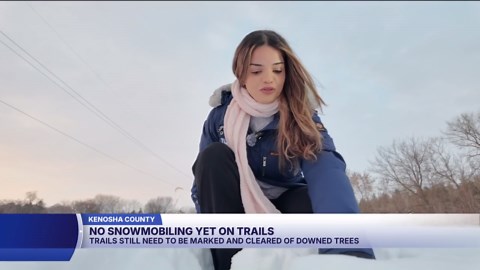 No snowmobiling yet in Kenosha