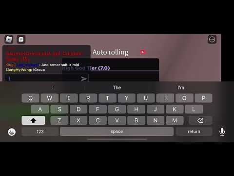 Showcasing auto-roll in Ultra Unfair [Roblox]