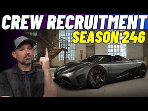 CSR2 Crew Recruitment | Season 246 | Crews To Join.
