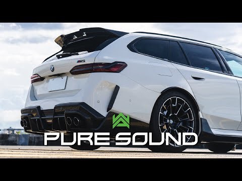 BMW G99 M5 Touring w/ ARMYTRIX Turbo-back Valvetronic Exhaust