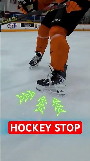 How To Hockey Stop (Start Here – Easy Drill)