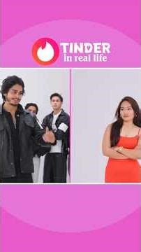 tinder in real life 🔥#tinder #viralshorts #trendingshorts #shorts