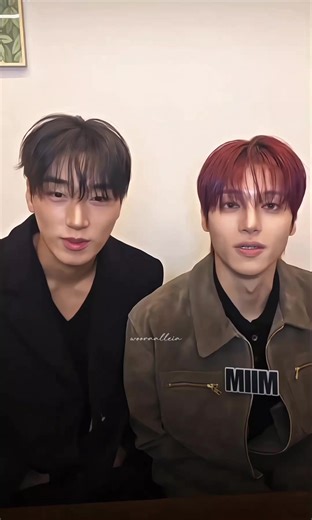 So boyfriend code!! Dating. They're being shy shy shy with each other during live ahshskfhskskl 😭😭🫠🫠💕💖 #wooyoung #san #woosan #ateez #에이티즈