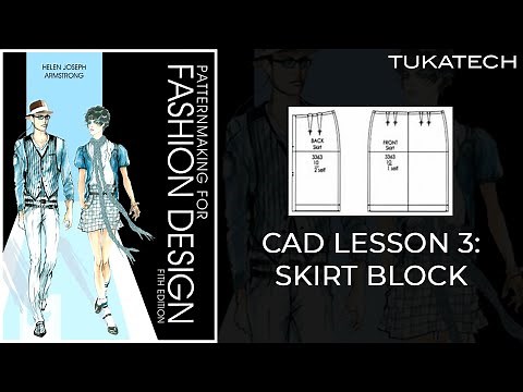 Lesson 3: Skirt Block | Patternmaking for Fashion Design DVD (2010) | Helen Joseph Armstrong