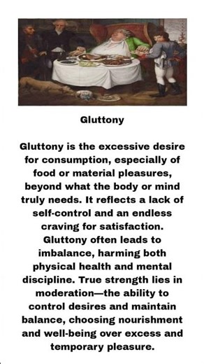 Gluttony Explained | Meaning, Dangers of Excess, and the Power of Self-Control