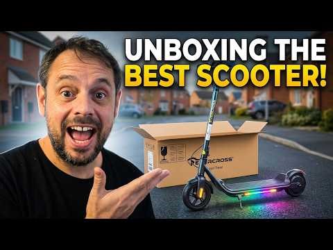 BEST Kids Electric Scooter 2026? EVERCROSS E6 Review + Unboxing! (Coolest Lights EVER 🌈)