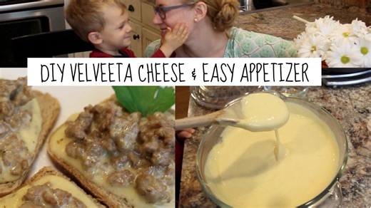 DIY Velveeta cheese & easy holiday appetizer