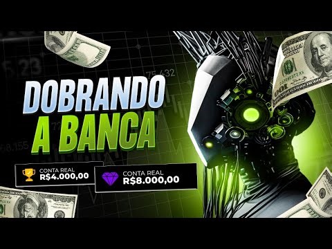 CYBERTRADER Operando AO VIVO e alavancando forte na POLARIUM/BAZZINVEST