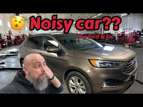 Rattling noise when car is running and driving on highway