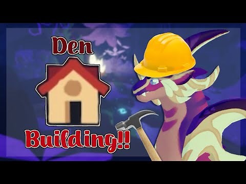 How to Build Dens & Territory Adjustments!! || Creatures of Sonaria