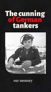 How Did German Tank Crews Survive Their Most Dangerous Moments #ww2 #history #shorts