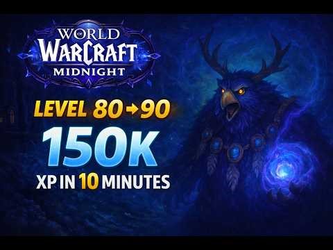 Midnight Alt Leveling 150k in 10 Minutes (equivalent to 900k an hr)