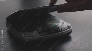 Opening an Old Portable CD Player