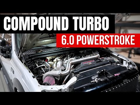Developing a COMPOUND TURBO KIT for the 6.0 powerstroke! Install and TEST!!!