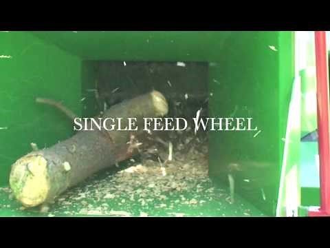 Drum Woodchipper used by tree industry