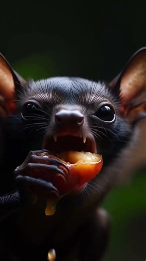 How does the Bat eat..? #short