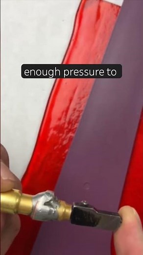 How to Use Running Pliers - Glass Cutting Pro Tip