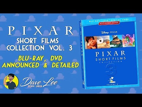 PIXAR SHORT FILMS COLLECTION: VOLUME 3 (2012-2018) - Blu-ray, DVD Announced & Detailed