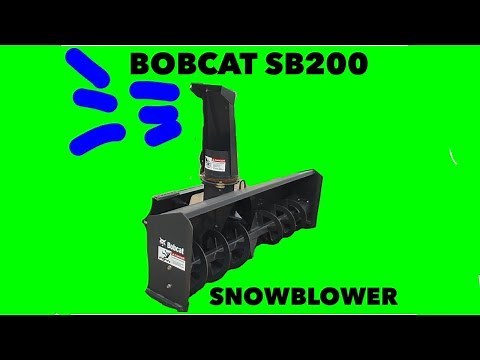 Bobcat Snowblower Attachment Repair and Maintenance