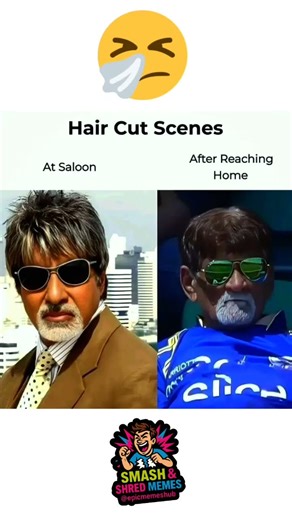 Haircut Expectations vs Reality 🤯😂#epicmemeshub #smashshredmemes