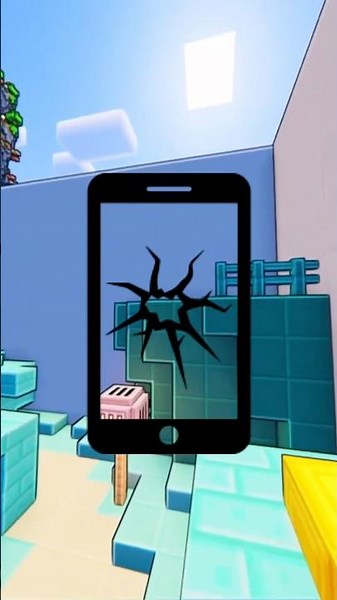 YOUR PHONE IS BROKEN!!! 🫵🏻🫠 | #nullklar #minecraft #handy #smartphone