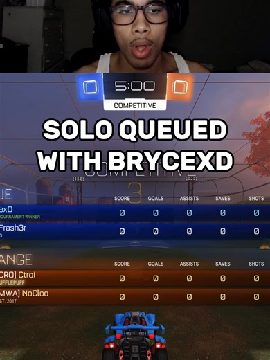 Winning Moments in Rocket League with BryceXD