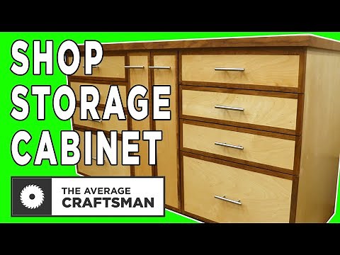 Shop Storage Cabinet - How to Build
