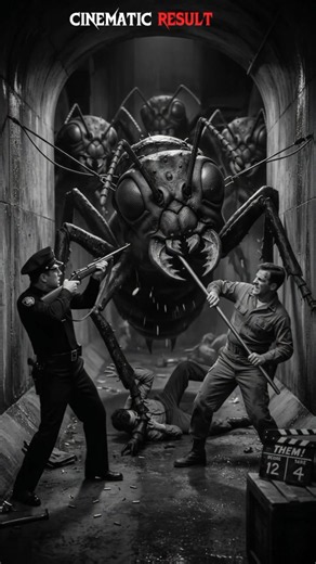 Making of Giant Ants in THEM! (1954) 🎬 Behind The Scenes #shorts