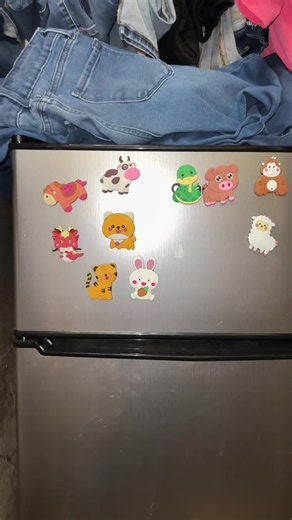 Cute Animal Refrigerator Magnets Set, 12pcs Magnetic Fridge Magnets for Kids, Rabbit Pig Tiger Cow Design, Perfect for Whiteboard #frigmagnets #magnetsforfrig #DealsForYouDays #SummerVibes #summerwins