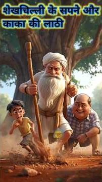 Sheikh Chilli Aur Tau Ka Lath | Funny Story #shorts