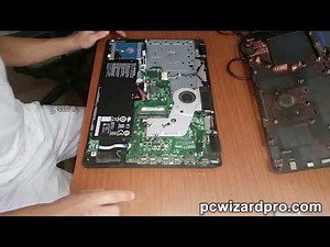 ACER ES1-711 Disassembly / Keyboard Replacement