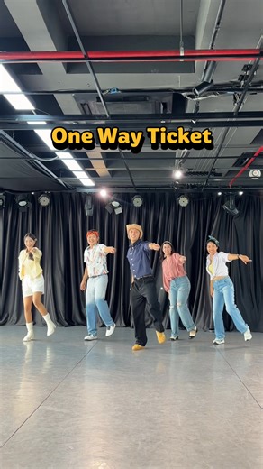 One way ticket Retro Dance Trend Viral Fitness with An Le #dance #dancefitness #DanceFitnessWithAnLe | Dance Fitness with An