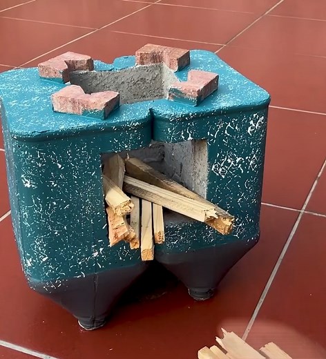 4.6K views · 34 reactions | If you knew this tip it would save you some money Project to cast a beautiful firewood stove | Genius Recycle | Facebook