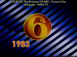 WPVI-TV 6 (ABC) ident 1983