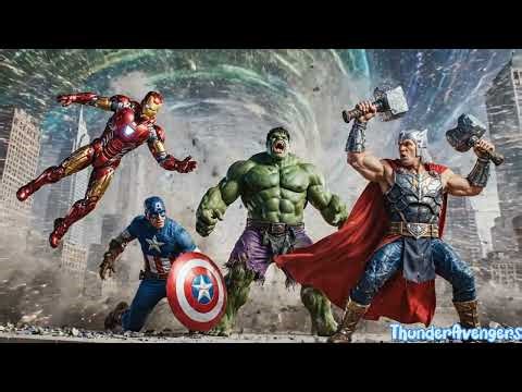 Avengers vs Time Villain 😱 | Hindi Animation | End Tak Dekho 🔥#marvel #hulk #spiderman