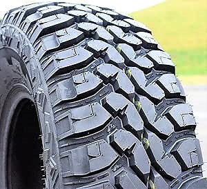 Forceum M/T 08 Plus Mud Off-Road Light Truck Radial Tire-LT265/75R16 265/75/16 265/75-16 123/120Q Load Range E LRE 10-Ply BSW Black Side Wall