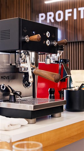 Home Coffee Solutions on Instagram: "Meet the Profitec Move — the compact powerhouse built for serious coffee lovers. With its fast heat-up time, precise temperature control, and smooth workflow, it delivers café-quality shots in a beautifully modern, portable design. From rich espressos to perfectly texturized milk, the Move brings pro-level performance to any space — no compromise, just exceptional coffee wherever you are. #ProfitecMove #CoffeeAtHome #EspressoLovers #HomeBarista #CoffeeGear"