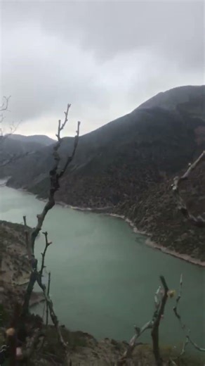 Watching a massive mountain storm roll in ⛈️🏔️
